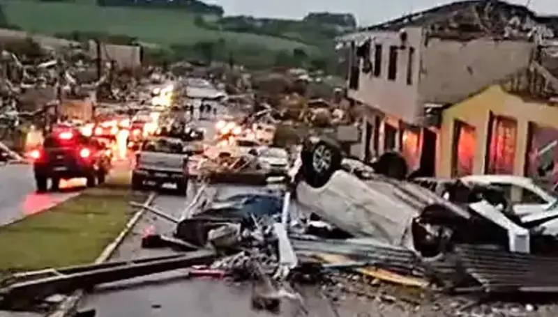 Tornado no Paraná: ventos de 200 km/h e alerta para extremos climáticos