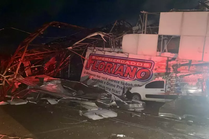 Tornado no Paraná: Ventos podem ter superado 250 km/h, 5 mortos