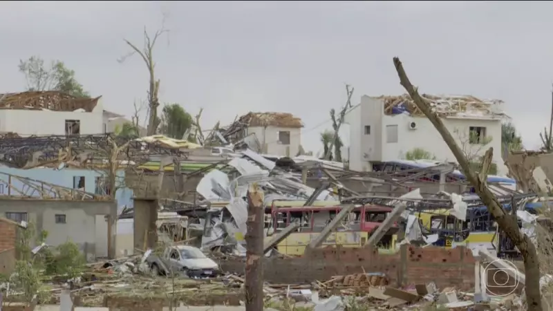 Tornado no PR: 6 mortos, 750 feridos e plano de R$ 50 milhões para reconstrução