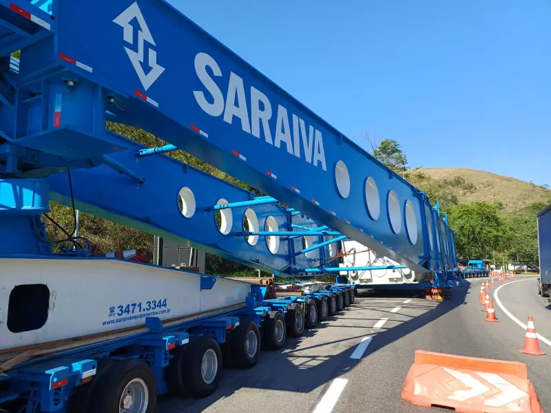 Transporte Superdimensionado na Serra das Araras: Operação Especial Neste Domingo Exige Fechamento da RJ-137