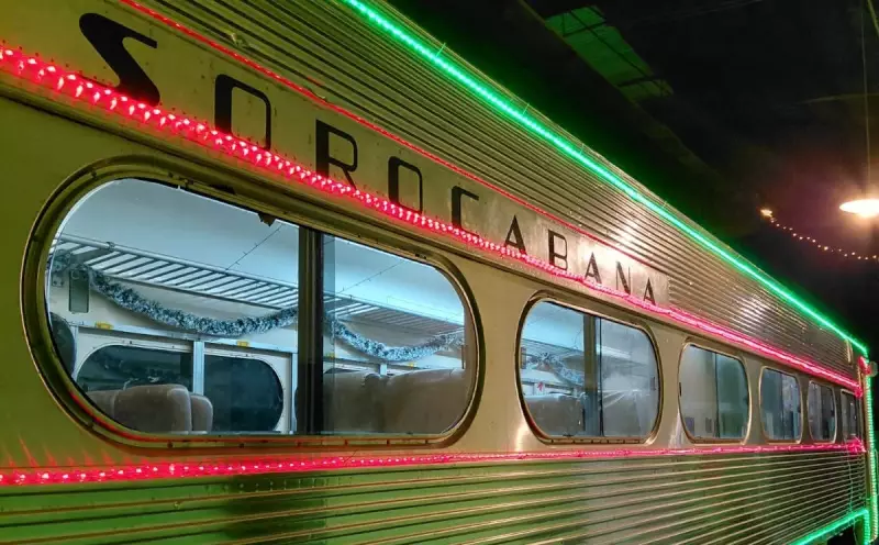 Trem Iluminado de Sorocaba inicia temporada com novo trajeto ampliado