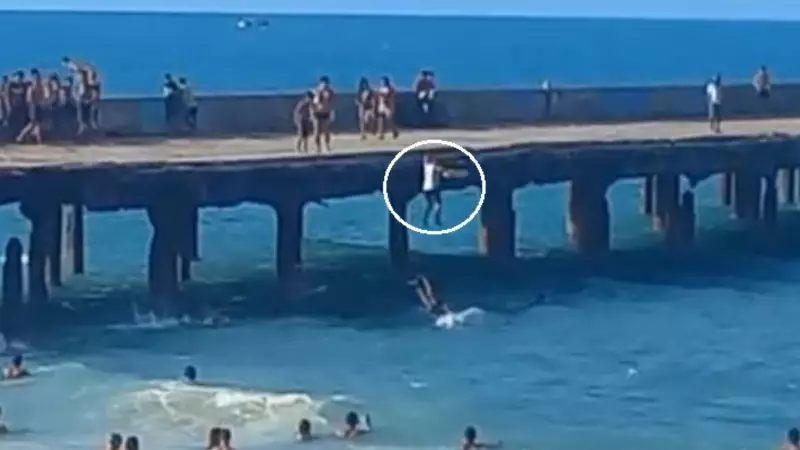 Três banhistas são resgatados de correnteza na Praia do Havaizinho