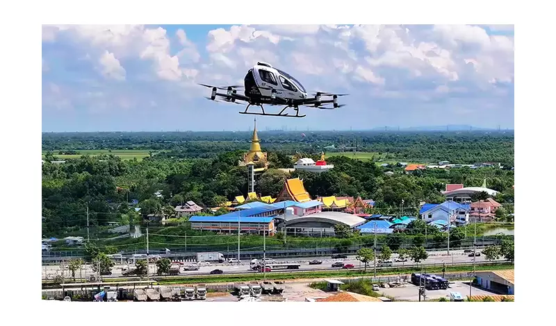 Táxis Voadores: Como a China Está Liderando a Revolução dos Céus Urbanos