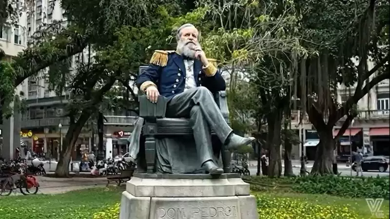 Vídeo de D. Pedro II com IA impulsiona campanha por supercomputador em Petrópolis