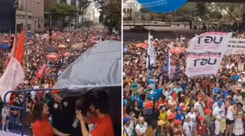 Vídeo de protesto na Paulista é usado como fake news sobre prisão de Bolsonaro