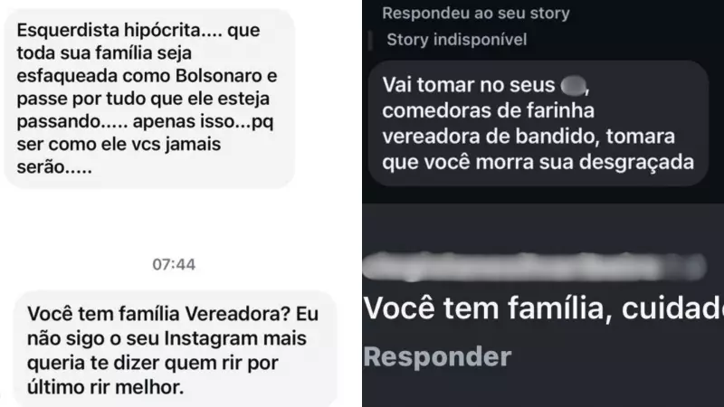 Vereadora Kari Santos sofre ameaças de morte após protesto com gaiola de Bolsonaro