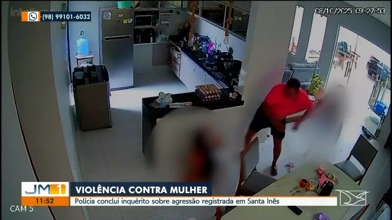 Violência doméstica em Santa Inês: Engenheiro é indiciado por agressão gravada