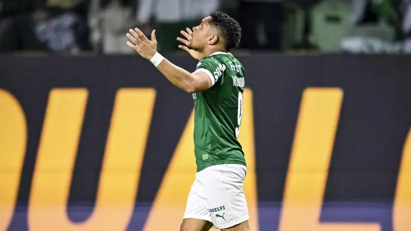 Vitor Roque brilha! Palmeiras vence Santos e abre vantagem para o Flamengo no Brasileirão