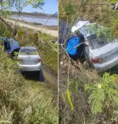 Acidente grave: homem de 50 anos capota carro em Cabo Frio