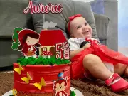 Bebê completa 5 meses após sofrer queimaduras graves durante banho em maternidade