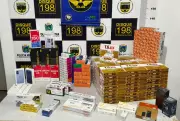 BPMRv apreende 250+ caixas de remédios ilegais para emagrecer