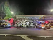 Caminhoneiro preso com 2 toneladas de maconha em Presidente Prudente