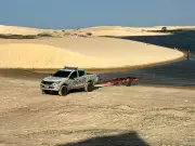 Fiscalização na Lagoa do Portinho encontra crimes ambientais em Parnaíba