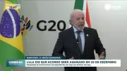 Lula anuncia assinatura do acordo Mercosul-UE para 20 de dezembro