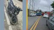 Mototaxista morre após colisão com carro na contramão no Rio