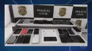 Operação da Polícia Civil desmantela quadrilha especializada em receptação de celulares roubados em SP