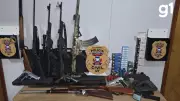 Operação em Mato Grosso apreende arsenal com 11 armas e mais de 2 mil munições