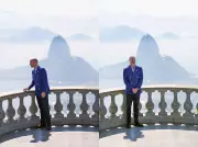 Príncipe William chega de VLT no Rio e defende: 'Otimismo é essencial na luta pela sustentabilidade'