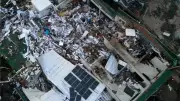 Tornado no Paraná: 90% de Rio Bonito do Iguaçu destruído, 6 mortos