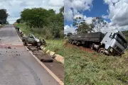 Tragédia na BR-376: Carro é Partido ao Meio e Motorista Morre em Acidente Chocante em Mato Grosso do Sul