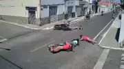 Tragédia no Trânsito: Acidente Envolvendo Três Motos no Ceará Deixa Quatro Feridos com Imagens Fortes