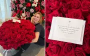 Vini Jr celebra 1 mês com Virginia Fonseca com rosas vermelhas