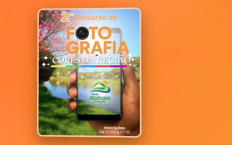 2º Concurso de Fotografia Cores da Região premia talentos em Atibaia