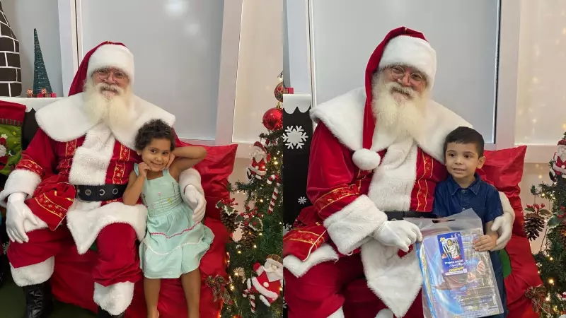 5ª edição da adoção de cartas do Papai Noel da Associação Peter Pan em Fortaleza