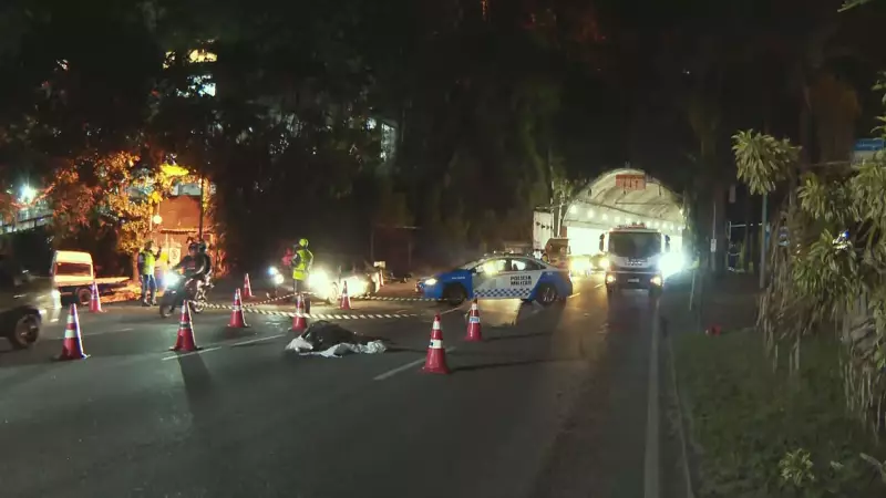 Acidente entre motos no Túnel Rebouças deixa um morto e dois feridos
