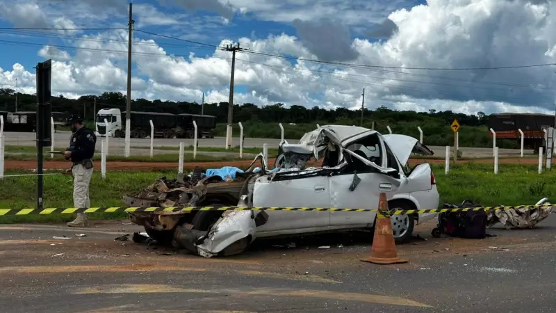 Acidente na BR-163 em Nova Mutum (MT) deixa dois mortos e dois feridos