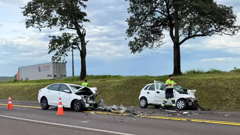 Acidente na BR-277 mata mãe e filho e deixa cinco feridos em Céu Azul