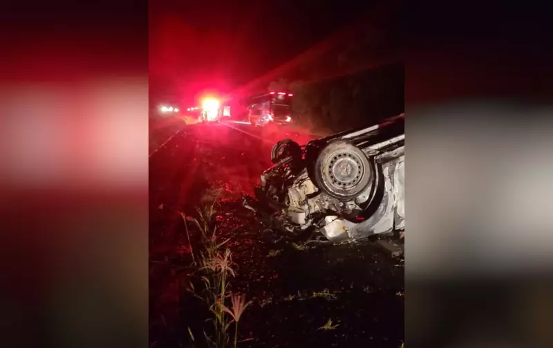 Acidente na SP-280 mata 3 da mesma família após pneu estourar em Avaré