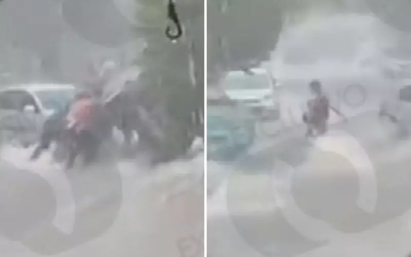 Adolescente de 13 anos é resgatada debaixo de carro após ser arrastada por enxurrada em Goiânia