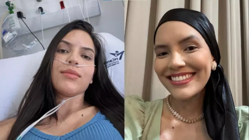 Advogada de 25 anos celebra fim da quimioterapia com buzinaço emocionante em Cuiabá