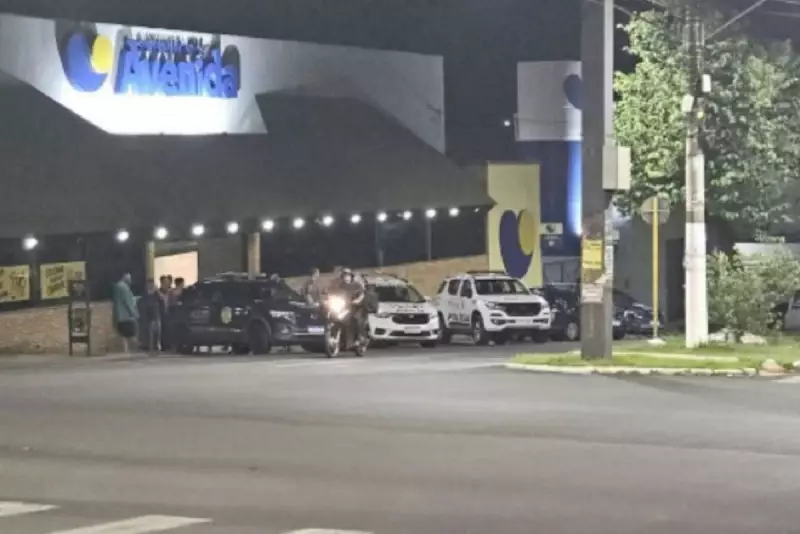 Assalto em Ourinhos: 19 reféns feitos em supermercado, bandidos fogem com R$ 4 mil