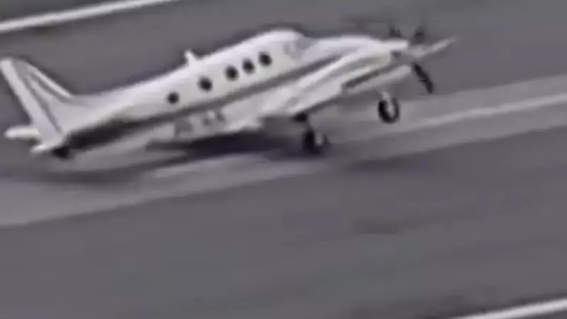 Avião tomba durante pouso no Aeroporto da Pampulha; sete pessoas a bordo