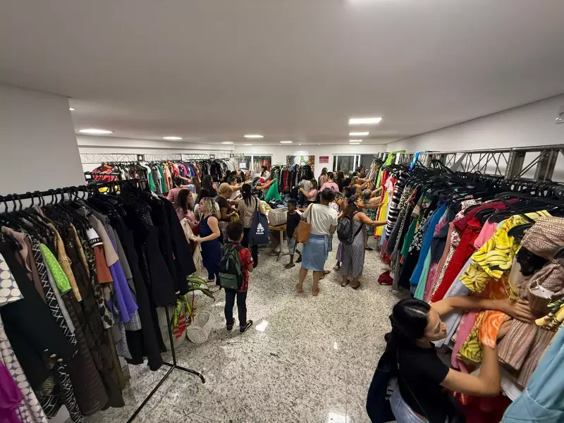 Bazar beneficente em Montes Claros arrecada fundos para pacientes com câncer