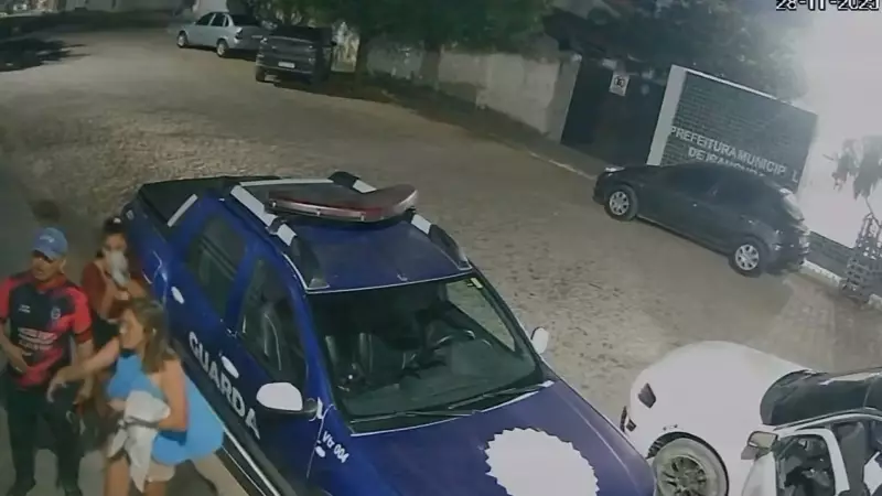 Bebê de 6 meses salvo após engasgo por comandante da Guarda em Irauçuba