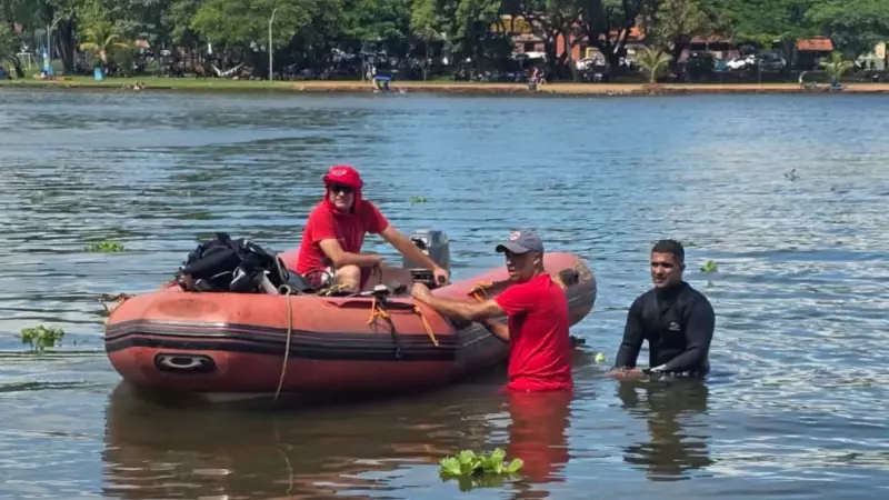 Bombeiros encerram buscas por homem desaparecido no Rio Paranapanema em Salto Grande