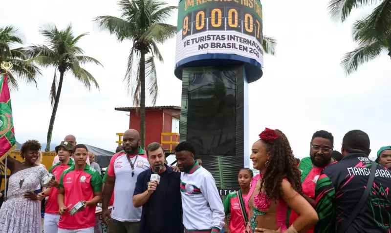 Brasil bate recorde com 9 milhões de turistas internacionais em 2025