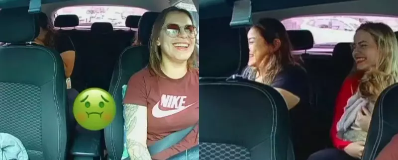 Cachorro solta pum em carro de aplicativo em SC e vídeo viraliza com 210 mil views