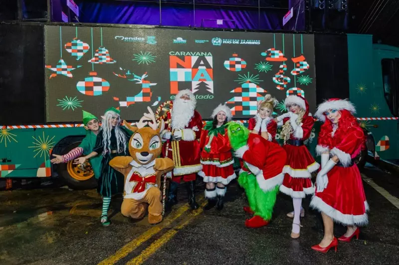 Caravana Natal Encantado 2025 ilumina Petrópolis neste sábado (20)