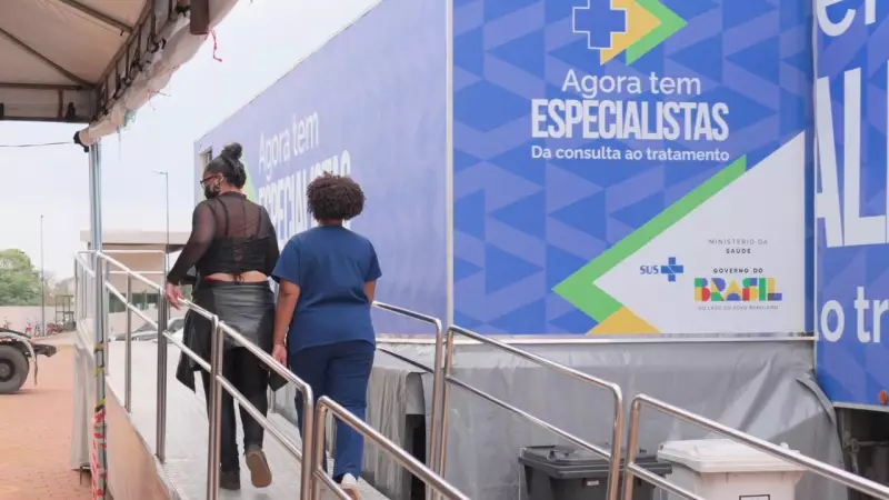 Carretas do Governo levam oftalmologia e saúde da mulher gratuitas a cidades baianas