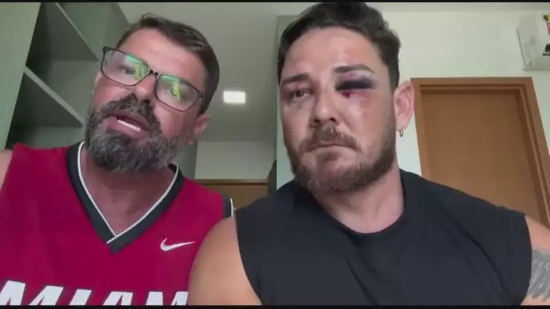 Casal de MT é agredido por 30 pessoas em Porto de Galinhas após discussão por cadeiras