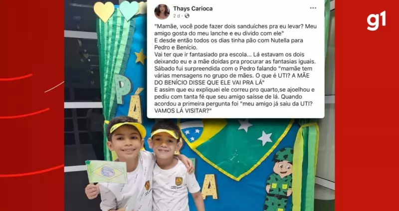 Caso Benício: Mãe de melhor amigo revela sofrimento da criança após morte por erro médico