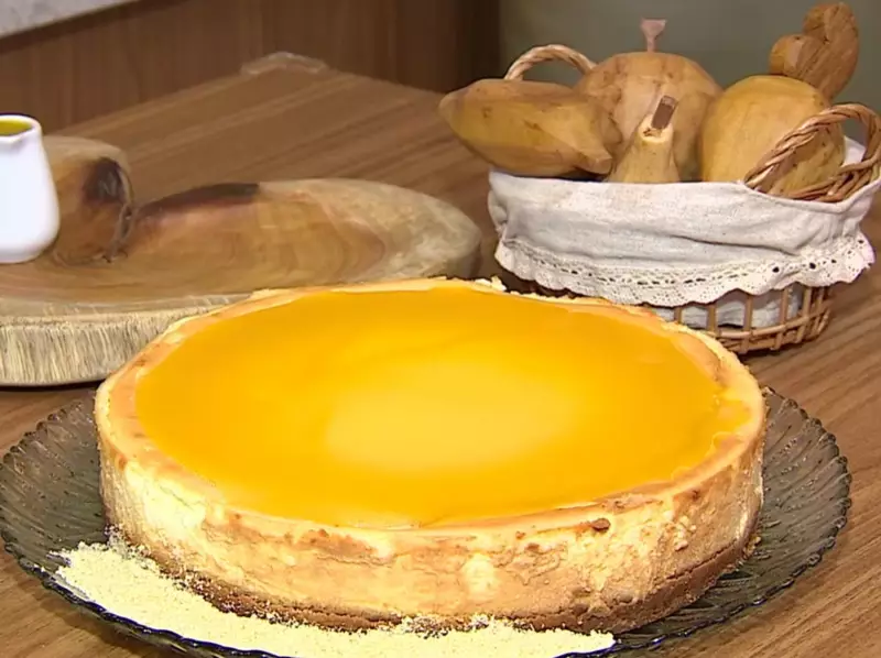 Cheesecake de manga com limão siciliano: receita do confeiteiro Javerson Helly