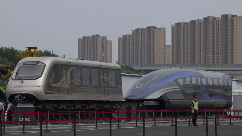 China atinge 623 km/h em teste de levitação magnética, novo recorde mundial