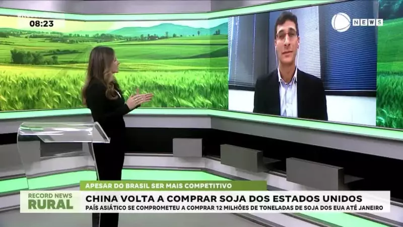 China retoma compras de soja dos EUA com meta de 12 bilhões de toneladas