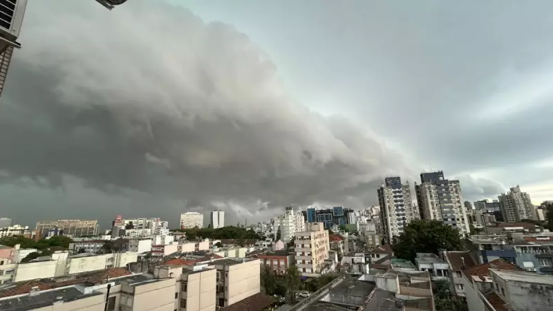 Ciclone extratropical ameaça RS com temporais e granizo após calor intenso