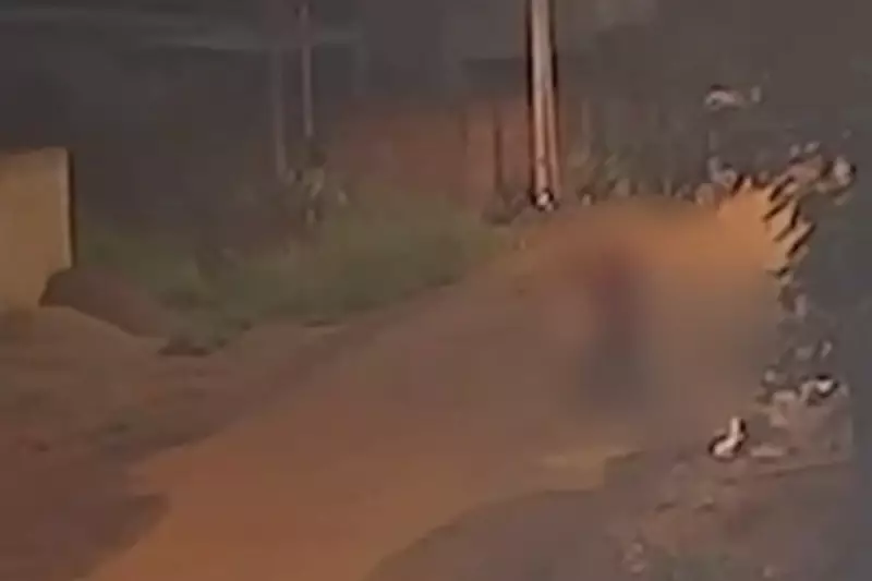 Câmera flagra mulher arrastada para construção abandonada e estuprada em MT